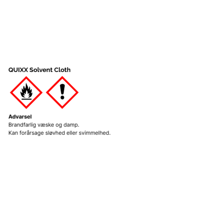 QUIXX stenslag reparationssæt - rød