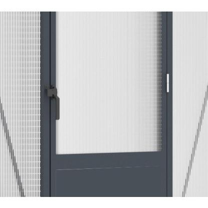 Westmann Aurora 68 drivhus, aluminium/polycarbonat, antracitgrå - 4,7 m²
