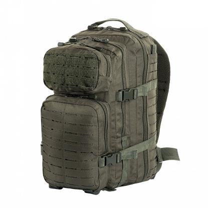 M-TAC Assault Laser Cut rygsæk, large, olive - 36 liter