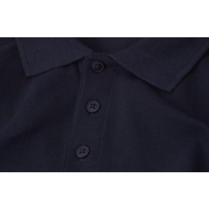 ID 0586 poloshirt, økologisk, navy