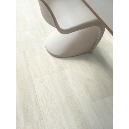 Pergo Isefjord Pad Pro Ivory Travertine vinylgulv, 428 x 856 x 6 mm