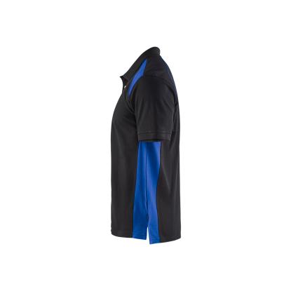 Blåkläder 3324 poloshirt, sort/koboltblå