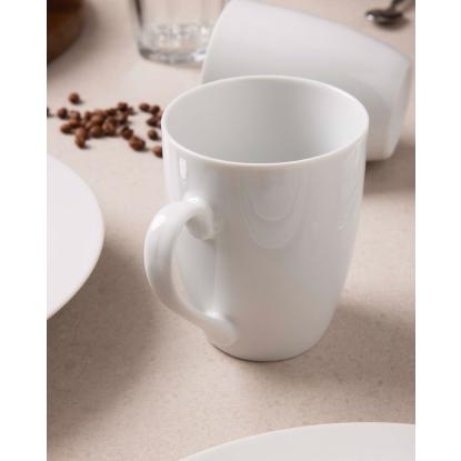 aida Café krus med hank, 30 cl, porcelæn, hvid - 4 stk.
