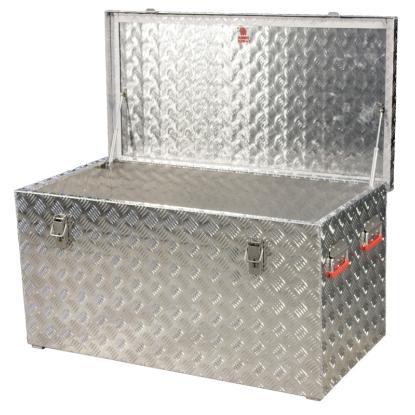 JUMBO alu-transportkasse, indv. mål 1000 x 500 x 500 mm, 250 liter