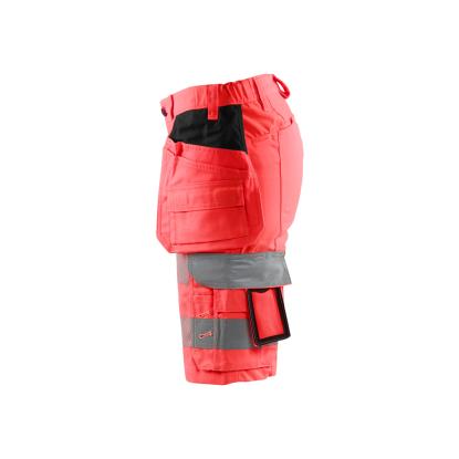 Blåkläder 7186 dame high vis shorts med stretch, hi-vis rød