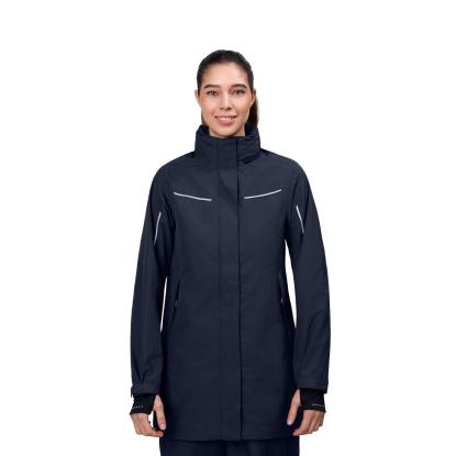 ID 0713 Zip-n-Mix skaljakke, dame, navy