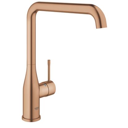 GROHE Essence køkkenarmatur med høj L-tud, børstet warm sunset kobber