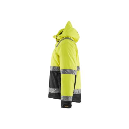 Blåkläder 4870 high vis vinterjakke, hi-vis gul/sort