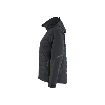 Blåkläder 4733 dame hybridjakke, sort/rød