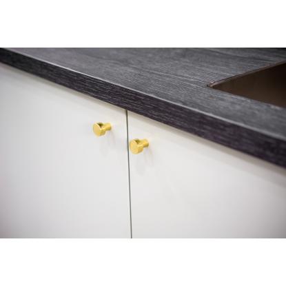 Beslag Design Mood knop, Ø18/20 mm, messing