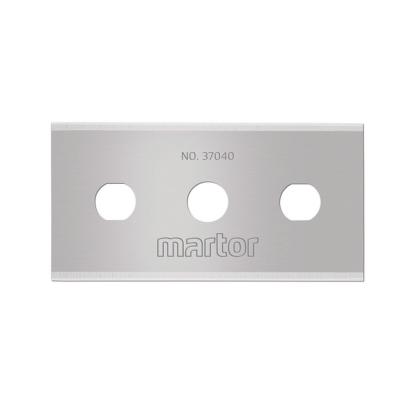 Martor barberblad no. 37040 til Secumax knive, 43 x 22 x 0,4 mm - 10 stk.