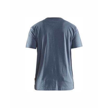 Blåkläder 3531 t-shirt 3D, støvet blå