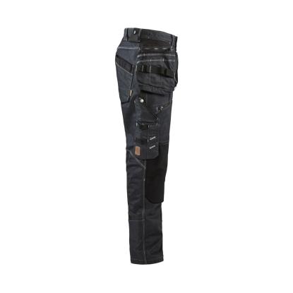 Blåkläder 1999 håndværker buks stretch x1900, marineblå/sort