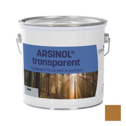 Arsinol® transparent træbeskyttelse, teak - 2,5 liter