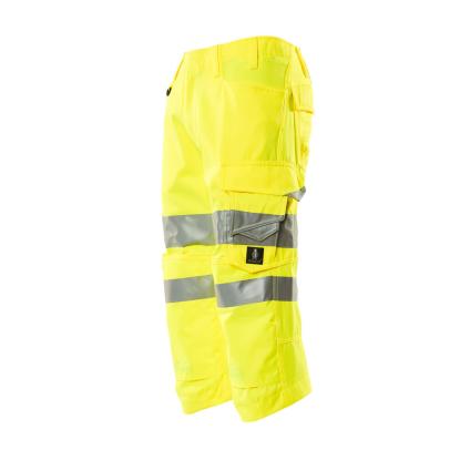 MASCOT SAFE SUPREME arbejdsknickers med knælommer, hi-vis gul