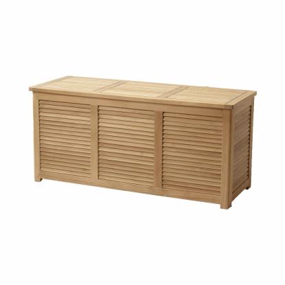 Cinas hyndeboks med sort fuge, teak