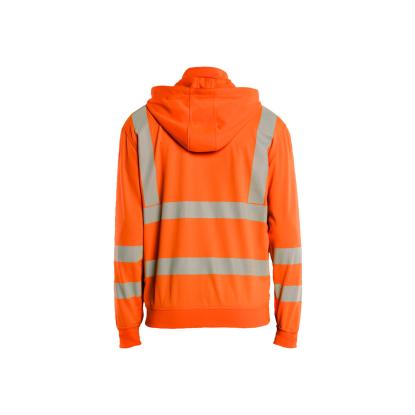 Blåkläder 3573 high vis sweatshirt med aftagelig hætte, hi-vis orange