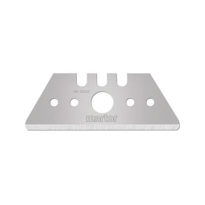 Martor barberblad no. 65232 med stump spids til Secunorm knive, 50,1 x 19 x 0,63 mm - 10 stk.
