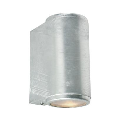 Norlys Mandal LED væglampe, Up/Down, Gu10, IP44, galvaniseret