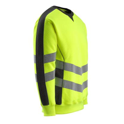 MASCOT SAFE SUPREME Wigton sweatshirt, hi-vis gul/sort