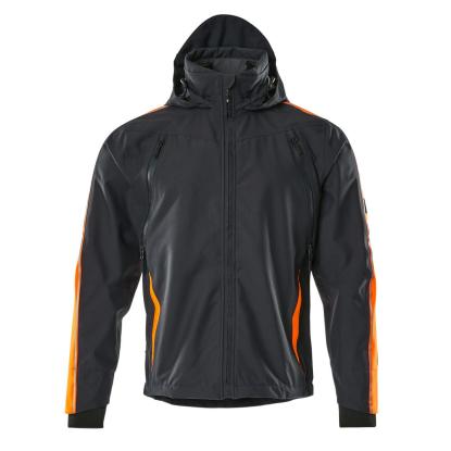 MASCOT HARDWEAR Gandia skaljakke, mørk marine/hi-vis orange
