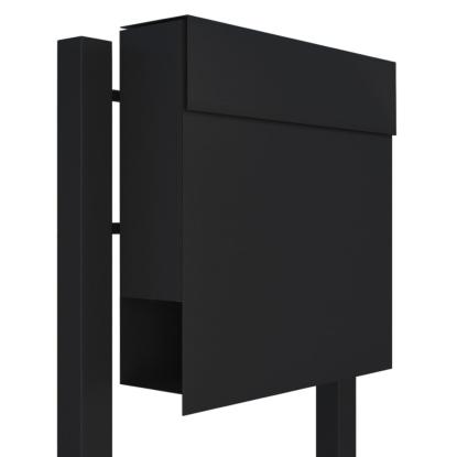 Bravios Manhattan postkasse med stander, sort