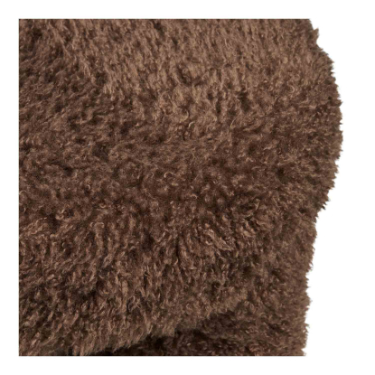 Gisborne puf, brun, Ø42 cm