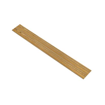 I-Wood Basic Mixed akustikpanel, brun olieret, brun filt og lys kerne, egefiner, 16 x 300 mm 