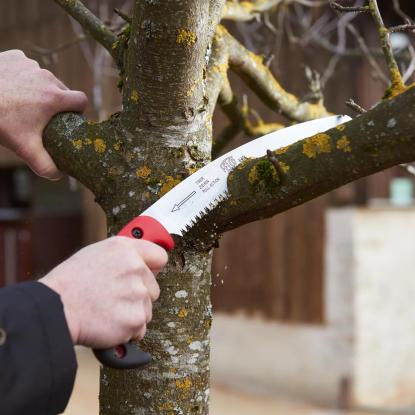 FELCO 640 grensav med hylster, 27 cm buet savblad