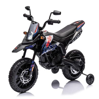 NORDIC PLAY Aprilia elmotorcykel, 1 x 10,8 V batteri, sort/blå