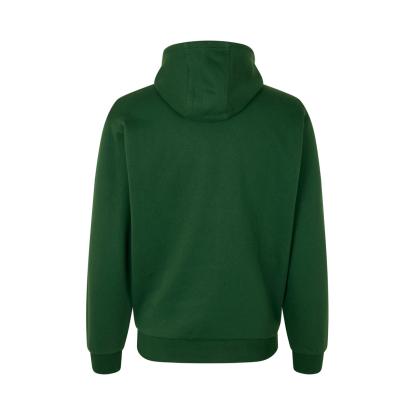 ID 0660 Soft hættetrøje med kængurulomme, unisex, flaskegrøn