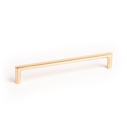 Beslag Design Pura greb, 160 mm, poleret messing