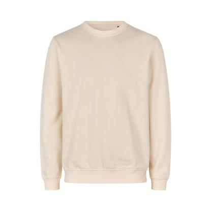 ID 0682 sweatshirt, økologisk, off-white