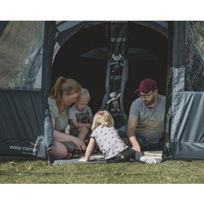 easy camp Sola 6 tunneltelt til 6 personer, blå