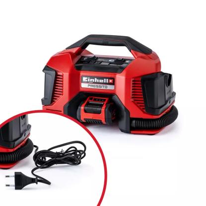 Einhell Pressito Li hybridkompressor, 21 liter/min., 18 V, uden batteri og lader Einhell Pressito Li hybridkompressor, 21 liter/min., 18 V, uden batte