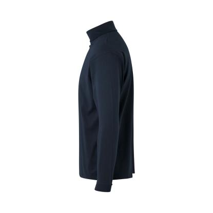 ID T-TIME® 0546 T-shirt med rullekrave, navy