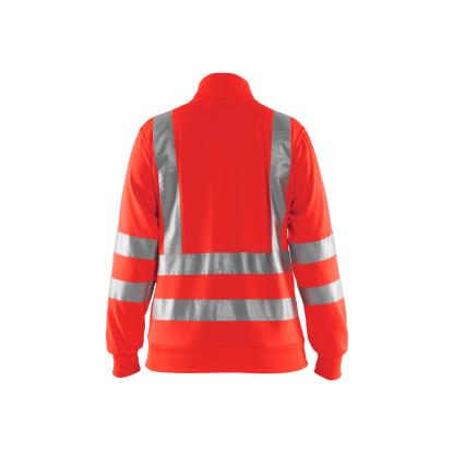 Blåkläder 3308 dame high vis sweatshirt, hi-vis rød