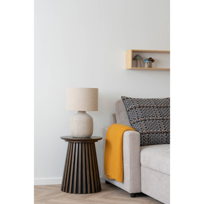 Santos plaid, bomuld, okker, 170 x 130 cm