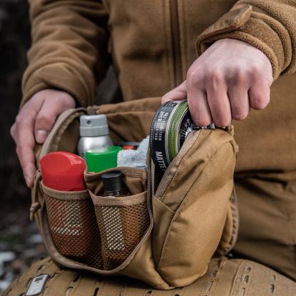 M-TAC Elite Gen. II toilettaske med spejl og ophæng, coyote
