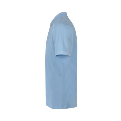 ID 0586 poloshirt, økologisk, lys blå