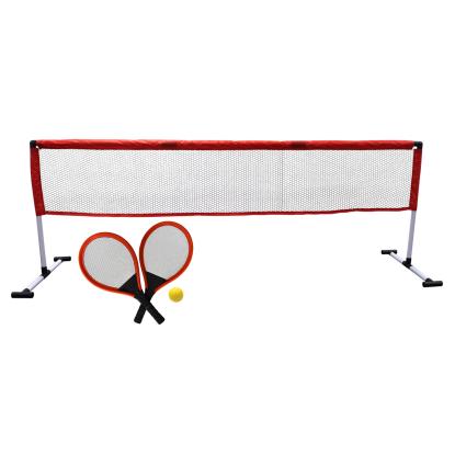 Home It tennissæt med net, ketsjere og bold, 205 x 72 cm