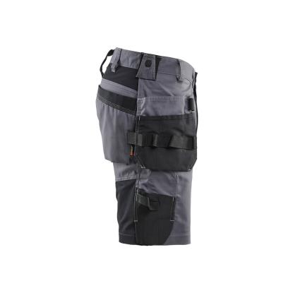 Blåkläder 1752 håndværker shorts med stretch, mellemgrå