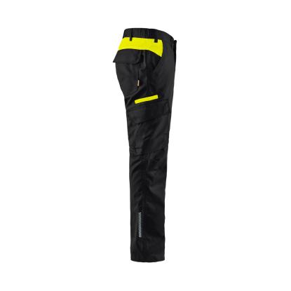 Blåkläder 1444 industri buks stretch, sort/hi-vis gul