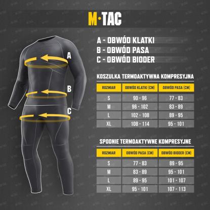 M-TAC Termo kompressionsbukser, ranger green/dark grey