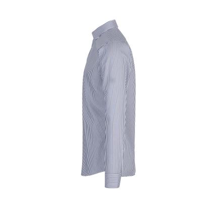 Seven Seas S90 Fine Twill Cadet skjorte, slim, navy