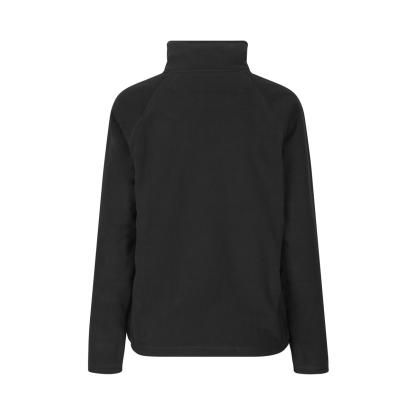 ID 0805 cardigan, mikrofleece, dame, sort