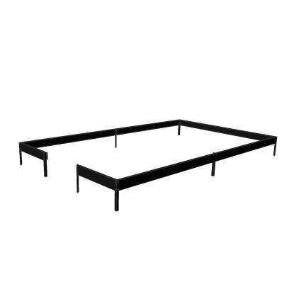 Juliana Compact fundament i sort til 8,2 m² drivhus