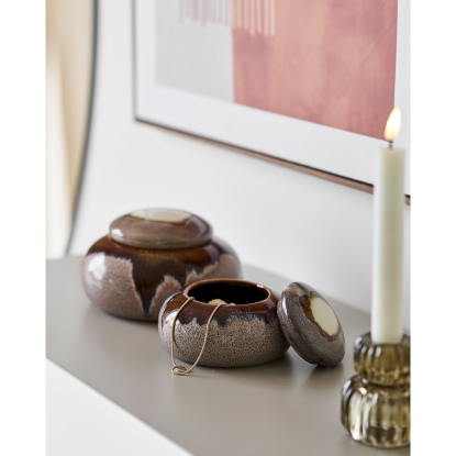 Rieti reol med fire hylder, metal, sand, 97 x 118 x 31 cm