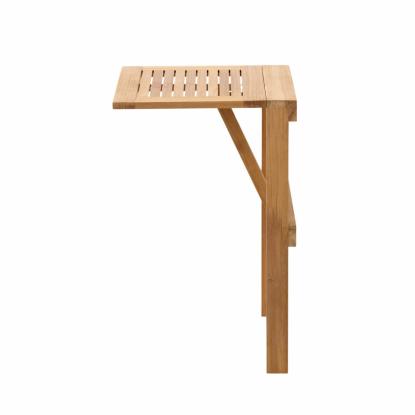 Cinas altanbord, teak, 45 x 49 cm