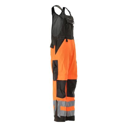 MASCOT SAFE SUPREME Newcastle overall med knælommer, hi-vis orange/mørk antracit